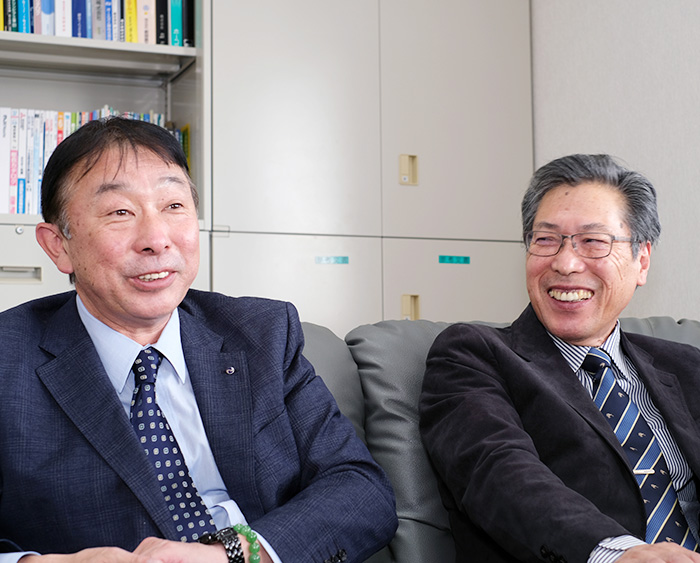 吉田隆一氏と辻本康行氏