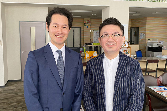 山崎伸太郎氏とストライク小林