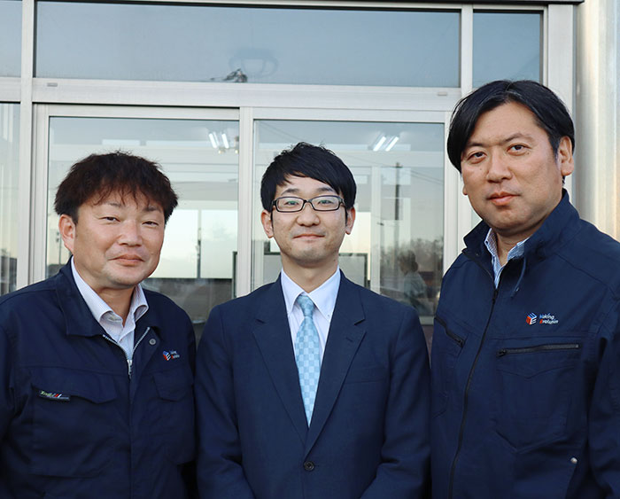株式会社三浦エンジニアリング 顧問（元代表取締役） 後藤 修平 氏、株式会社成栄 代表取締役社長 木村 忍 氏、ストライク清野