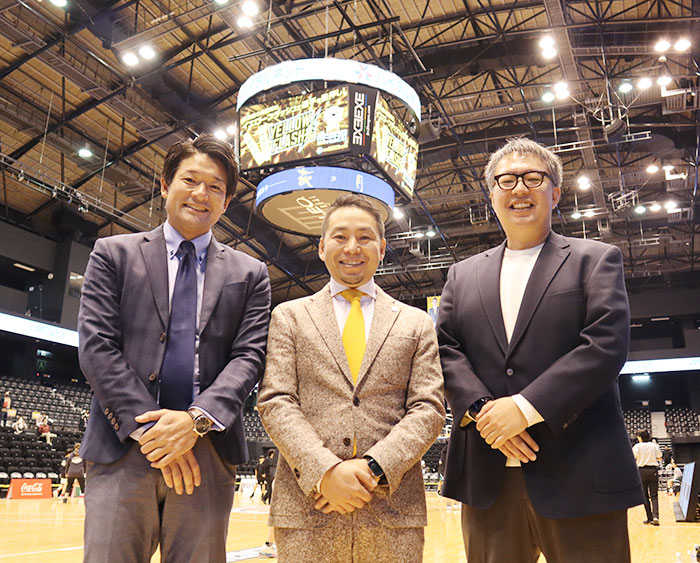 株式会社仙台89ERS 代表取締役社長 志村 雄彦 氏、ストライク鈴木、ストライク大西