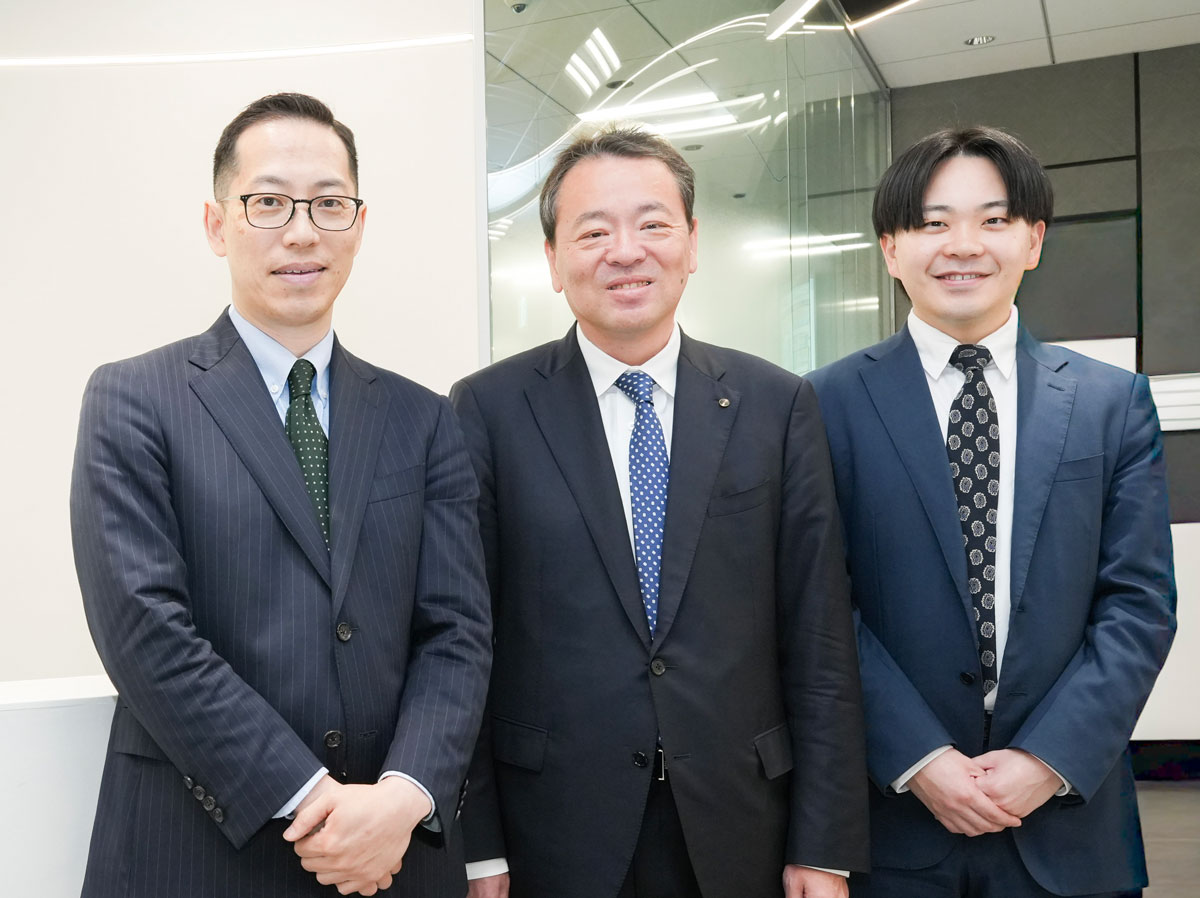 株式会社No.1 取締役 常務執行役員 グループ成長戦略推進本部長 久松 千尋 氏、ストライク栗原、ストライク吉田