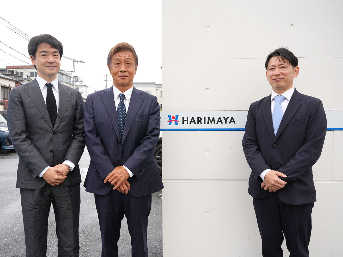 株式会社はりま家 代表取締役社長 千頭 一弘 氏、ストライク 雑賀 憲太・矢野 大地