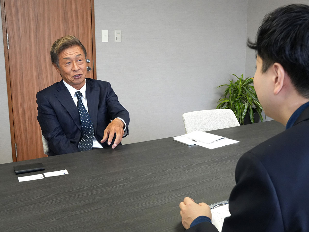 今後の組織づくりについて語る千頭氏
