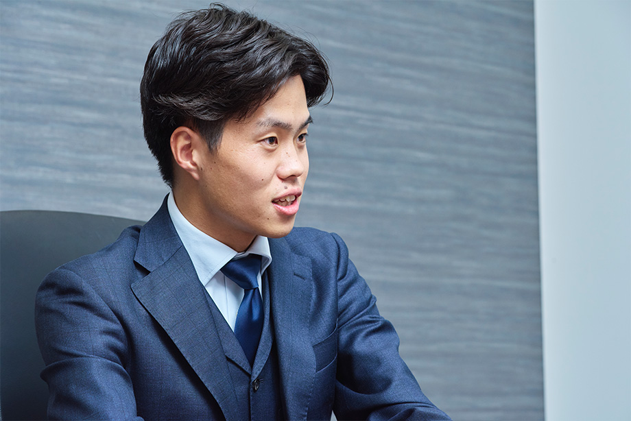 向井彪流のインタビュー風景