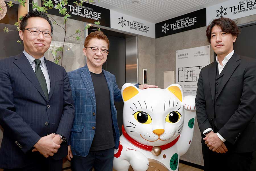 合同会社BASE JAPAN 元代表社員 山中利浩氏、あすか税理士法人 九里圭耶氏、ストライク中辻