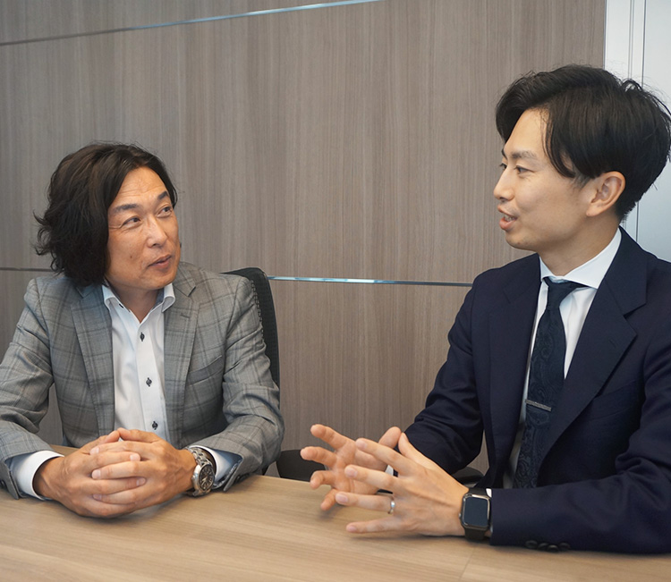 インタビューイメージ 有限会社サンダイ 前代表取締役社長 中間一世 氏、ストライク泉田