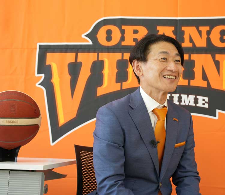 インタビューイメージ 株式会社エヒメスポーツエンターテイメント 取締役副会長 河原 成紀氏