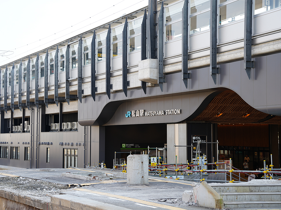 インタビューイメージ JR松山駅